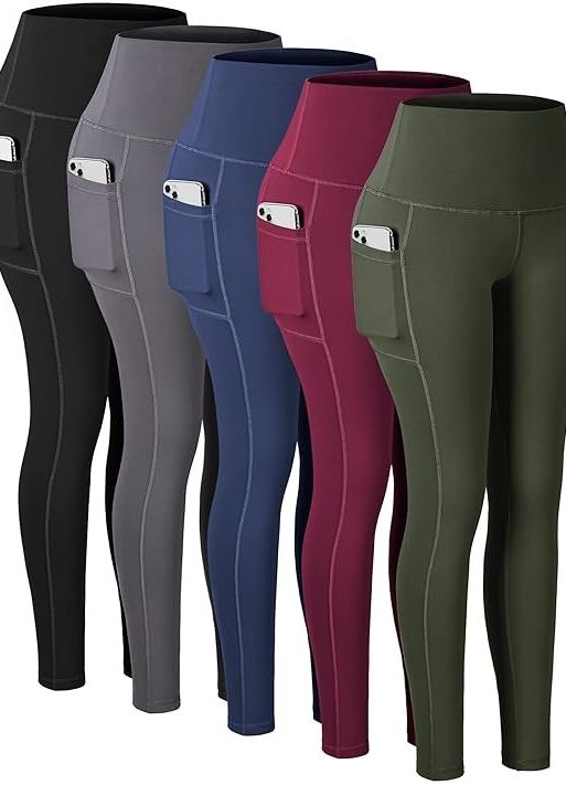 CHRLEISURE Workout Leggings for Women - High Waisted Leggings with Scrunch Butt, Push Up, V Shape Waist Leggings