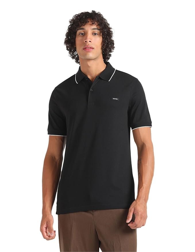 Calvin Klein Department73 Solid Slim Fit Polo T-Shirt