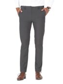 The Pant Project Luxury PV Lycra Stretchable Formal Pants for Men | Stylish Slim Fit Men's Wear Trousers for Office or Party | Mens Fashion Dress Trouser Pant